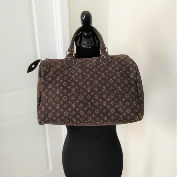 Louis Vuitton Handbags - Brown Louis Vuitton Idylle Speedy Handbag Purse